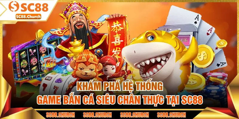 Khám phá hệ thống game bắn cá siêu chân thực tại SC88